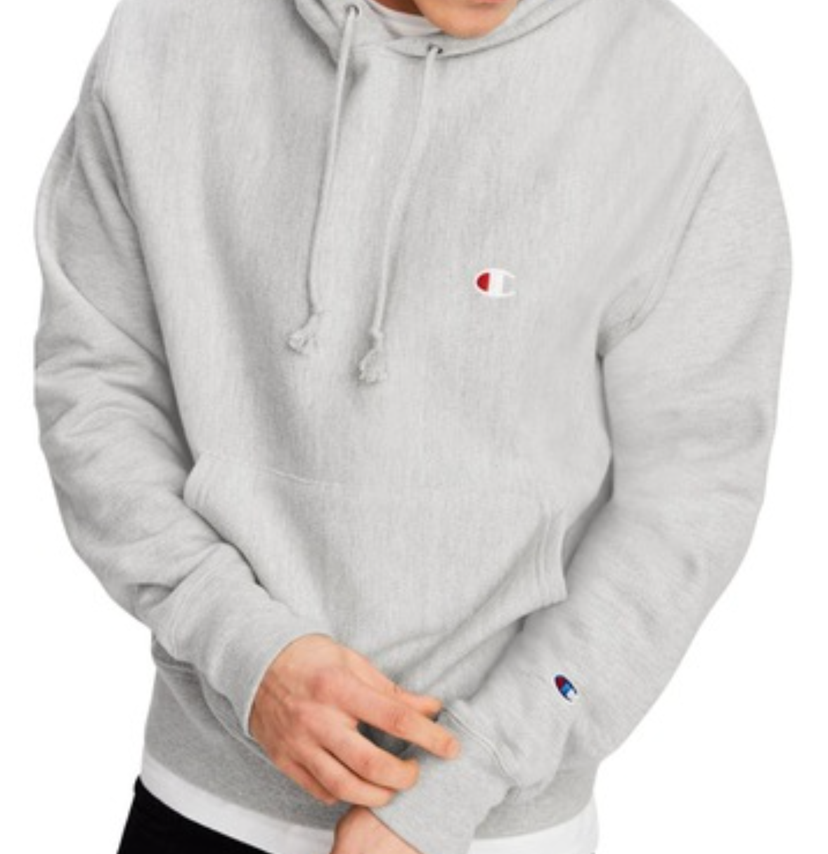 champion hooded t shirt