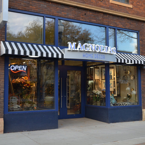 Magnolias Home Decor & Design in downtown Norfolk Nebraska