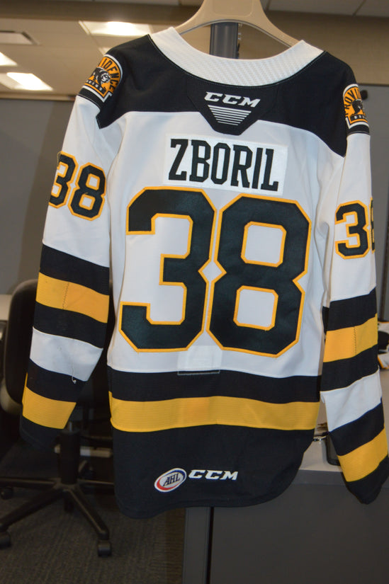 CCM Quicklite Providence Bruins Customized Premier White Jersey –