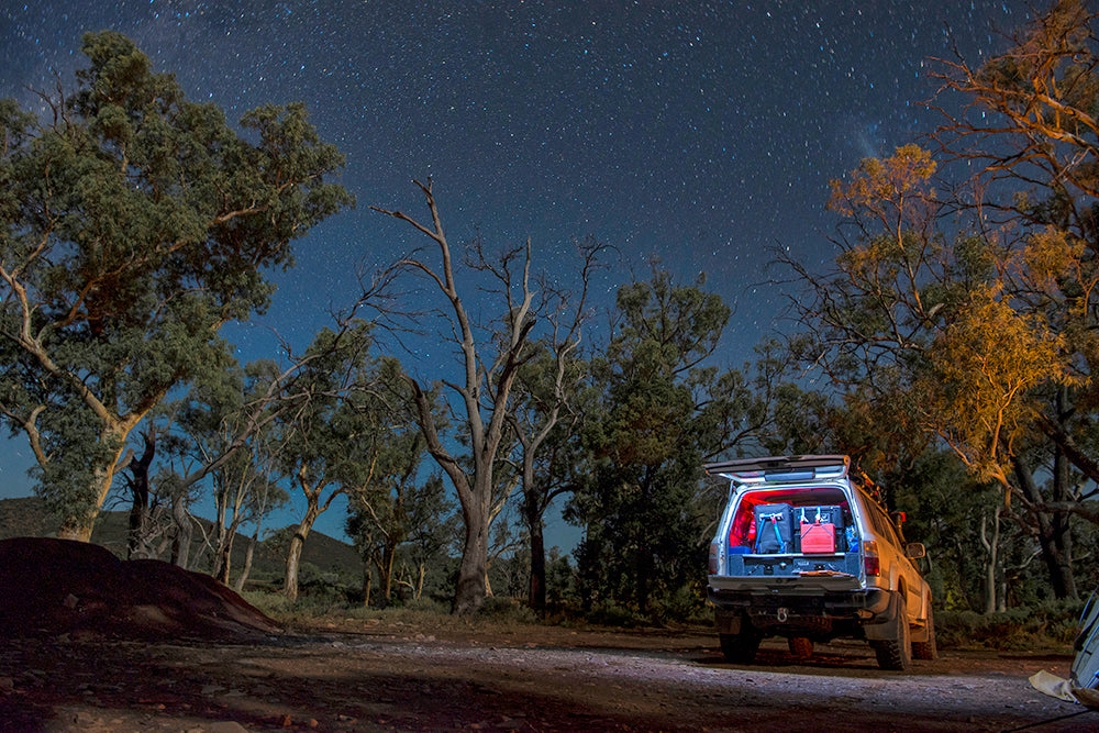 camping under the stars in the flinders ranges national park