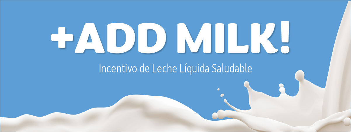 AGREGAR LECHE Programa de Incentivo Nutricional