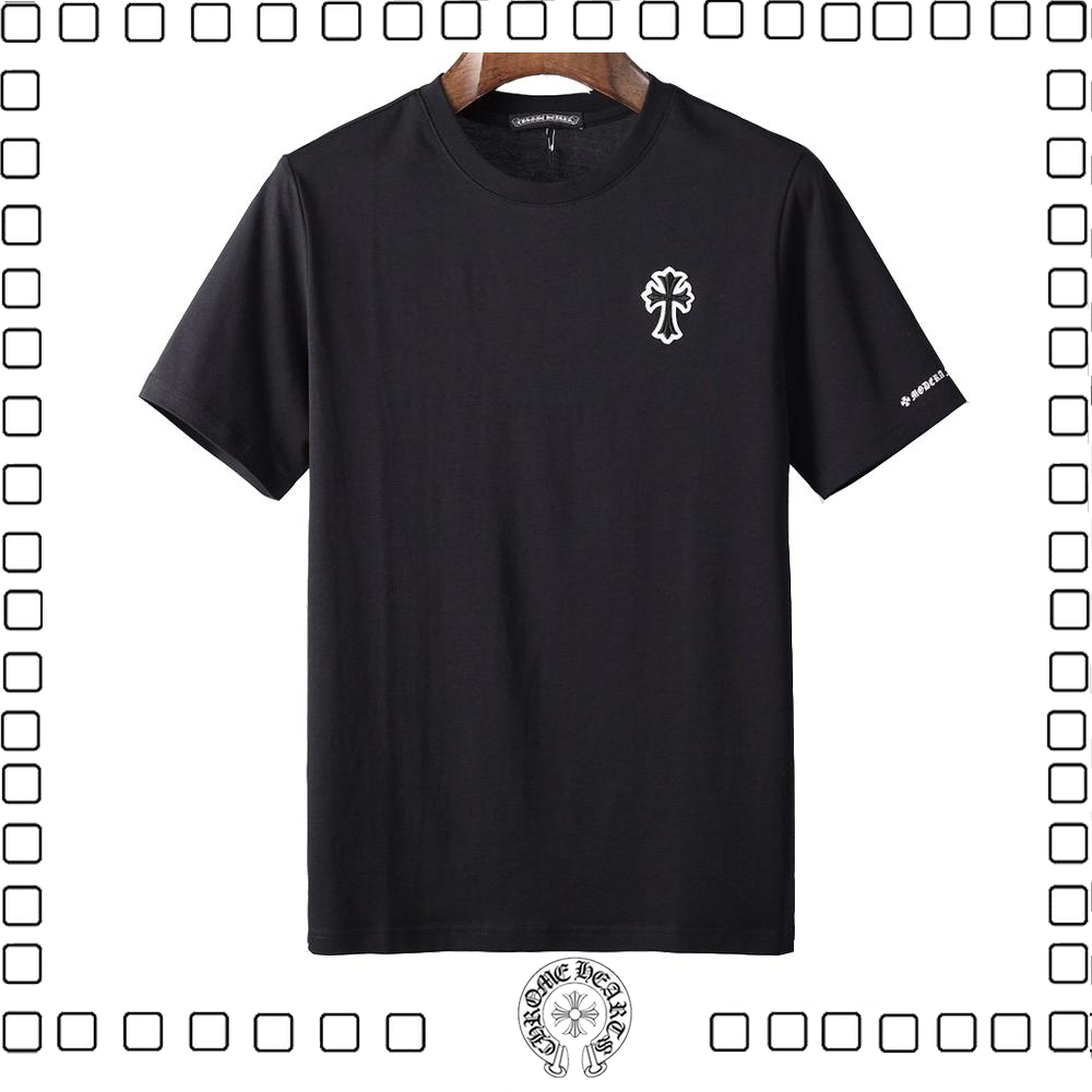 Chrome Hearts Ｔシャツ ロゴ クロムハーツ Ｔシャツ レディース 丸