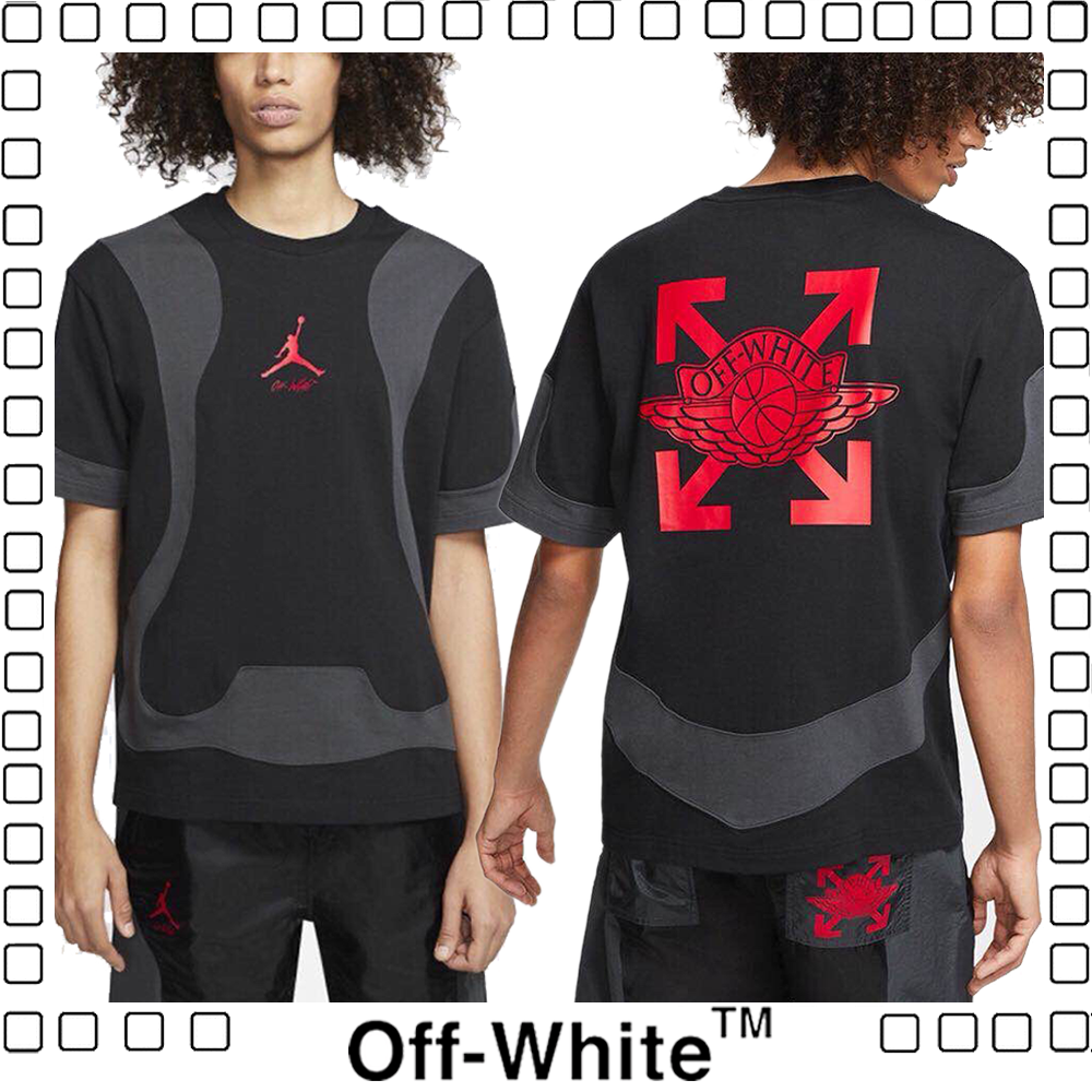 Air Jordan×Off-White ジョーダンX オフホワイト OW Tシャツ ブラック