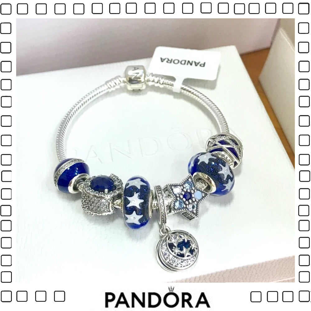 PANDORA ブレスレット チャームセット パンドラ 総額5以上 シルバー-