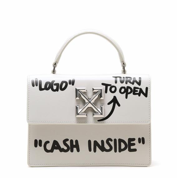 Off-White Cash Insude Jitney Bag ミドル ショルダーバッグ オフ