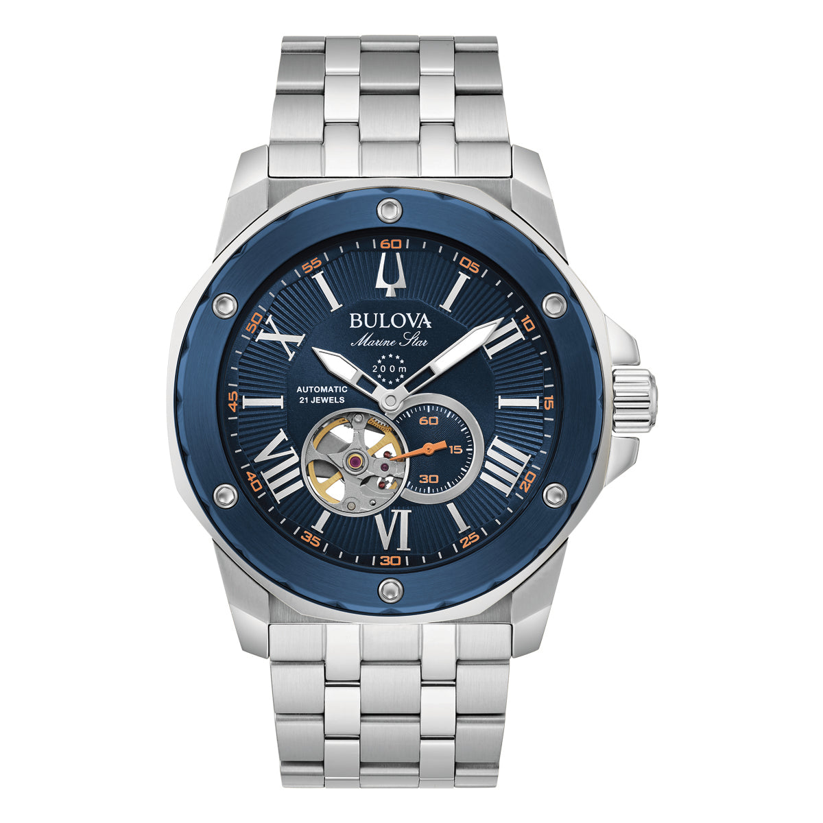 Bulova Men's Marine Star Automatic Watch 96A290