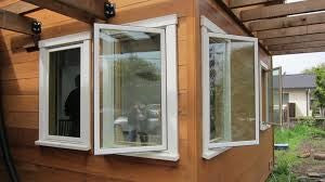 out swinging casement window type in home