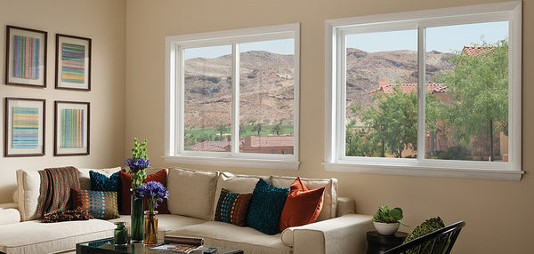 Sliding window type in a home 