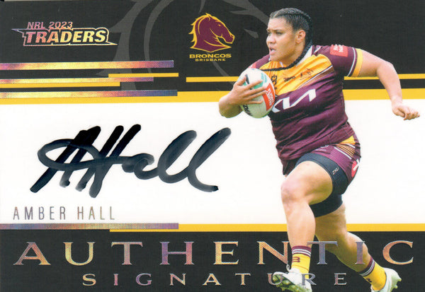 2023 NRL Titanium Authentics Signature Black ASB 01 Herbie