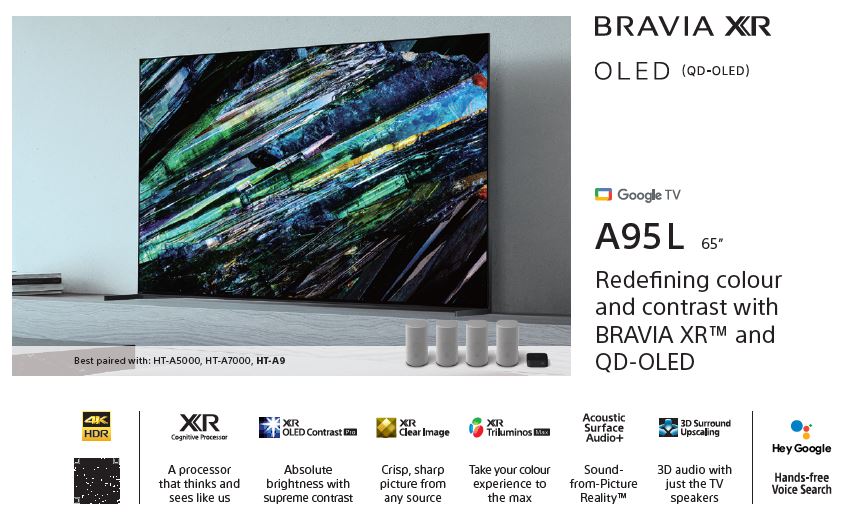 SONY BRAVIA TV A95L