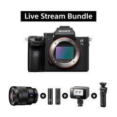 Sony Store Singapore | Alpha 7 III | Livestream Bundle | Webcam Bundle