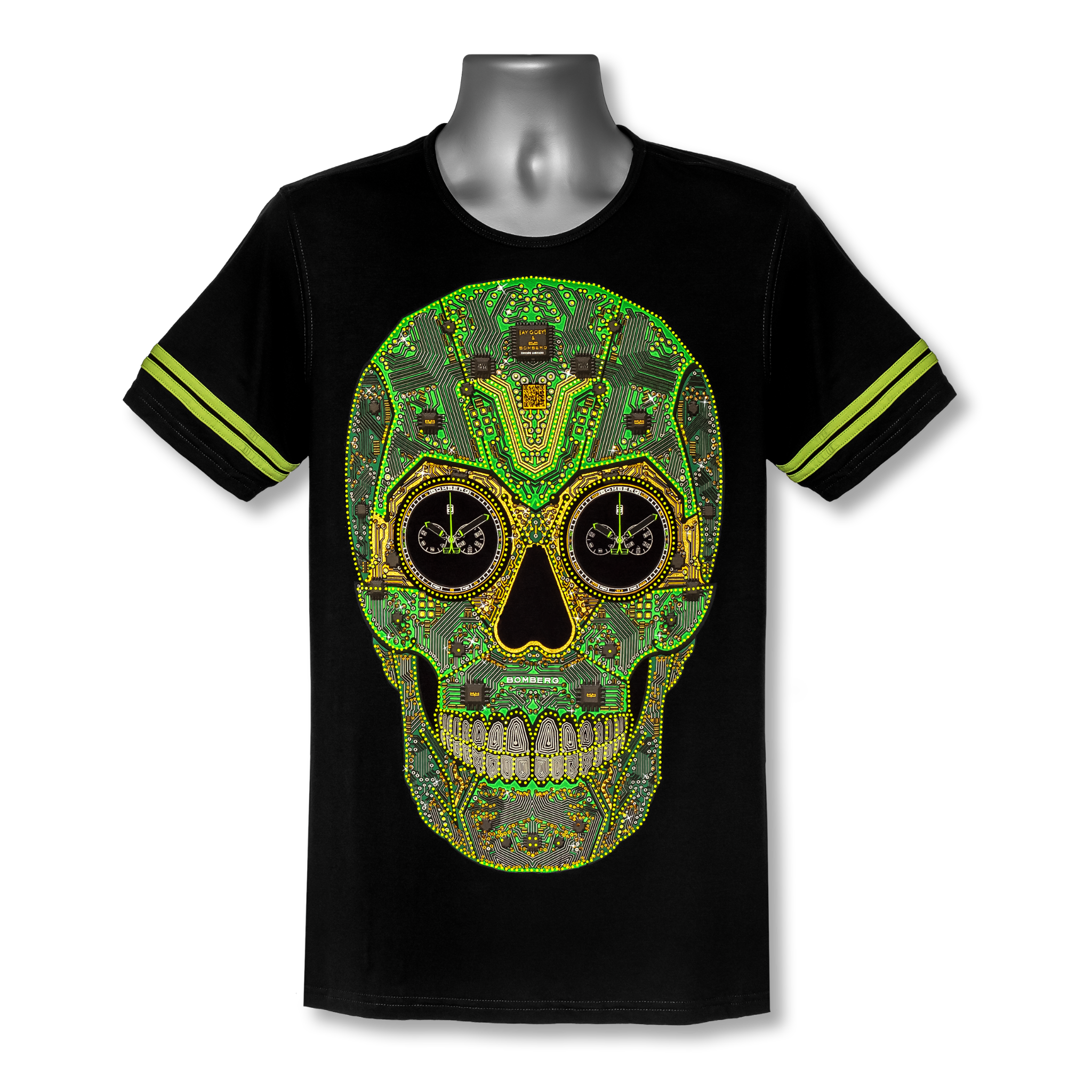 AY GüEY&BOMBERG Cyber Skull T-Shirt - BOMBERG product image