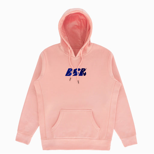 BSR Embroidered Logo Hoodie - Salmon