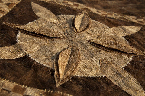wild silk textile art