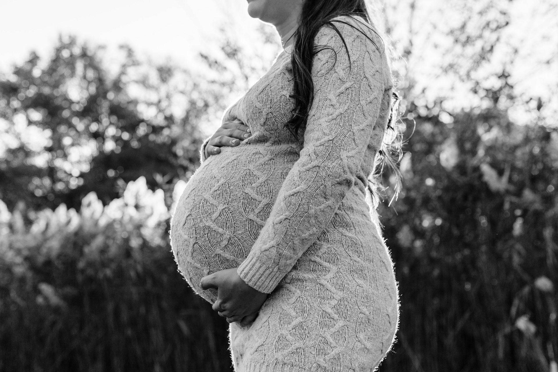 shooting photo femme enceinte dentelle