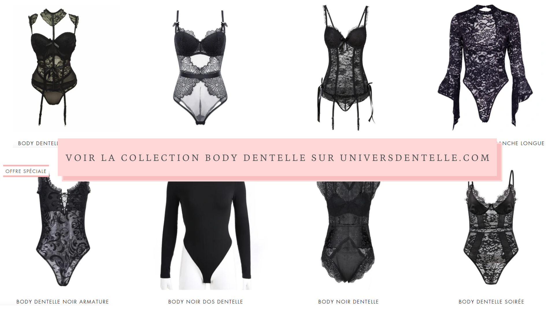 Collection Body Dentelle