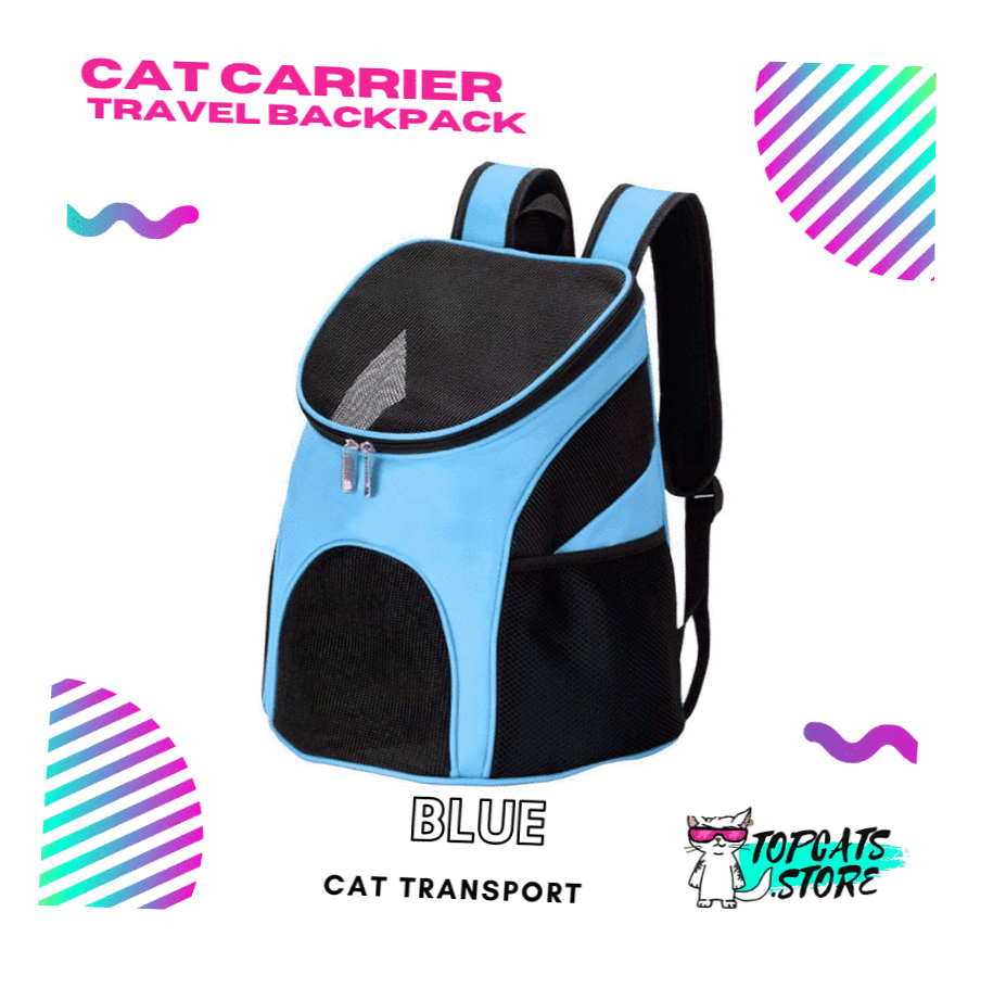Cat Carrier Travel Backpack 🌄 ×4 Colors ✔ - TopCats.Store