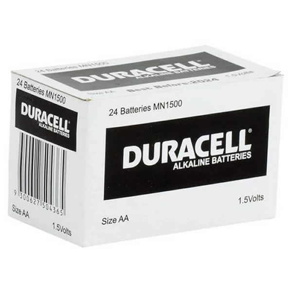Duracell Coppertop Duralock AA 1.5V Alkaline Button Top Battery