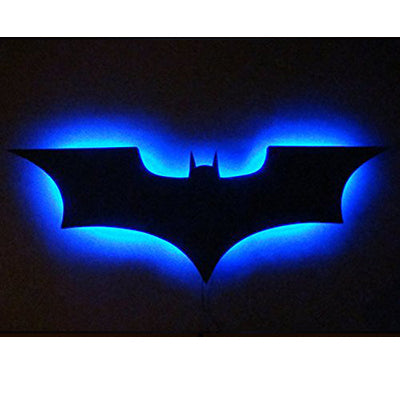 batman logo lamp