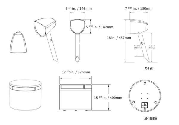 AS41SYS Dimension