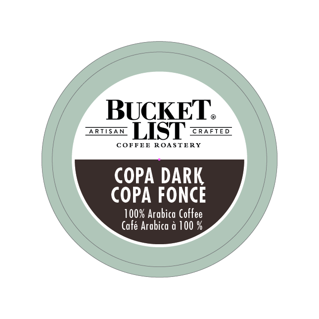 Bucket List Coffee Roastery Copa Dark Personal Service