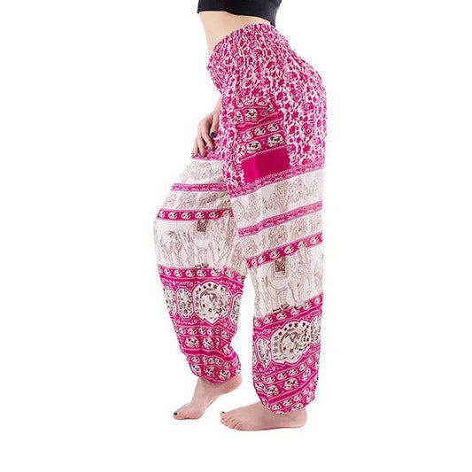 Dark Green Elephant Print Yoga Pants – Spiritual Boho