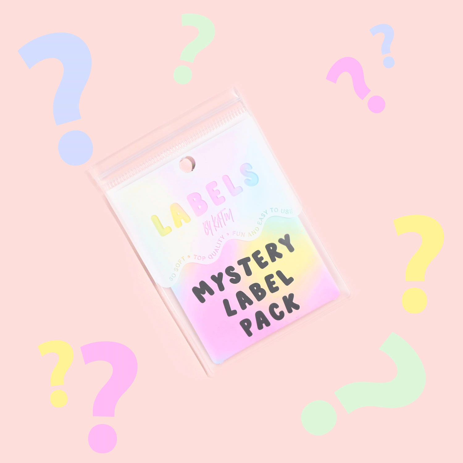 Woven Sew-In Labels - KATM - Assorted Labels Mystery Pack (pack of 6)