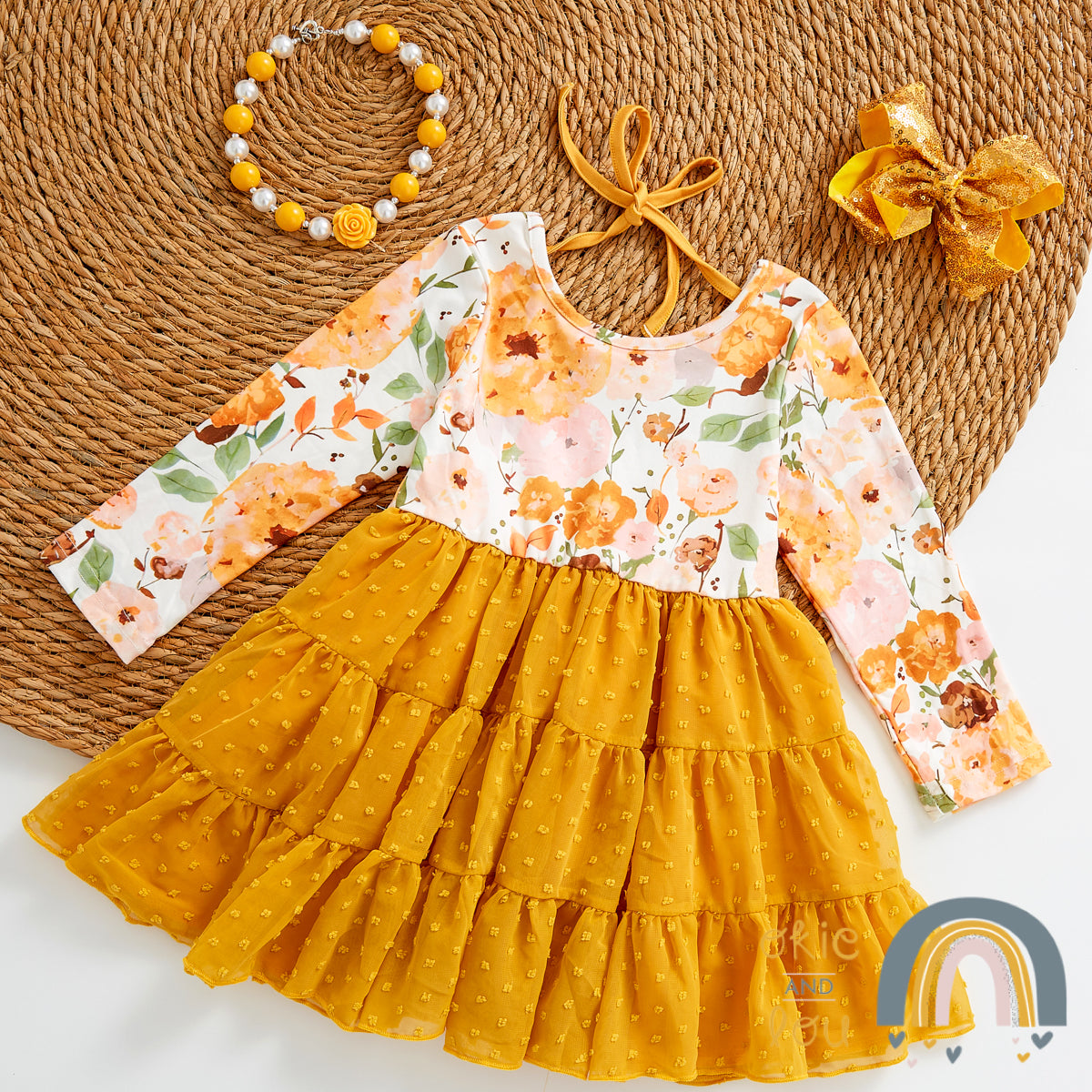 PREORDER: Golden Poppy- Tulle Dress