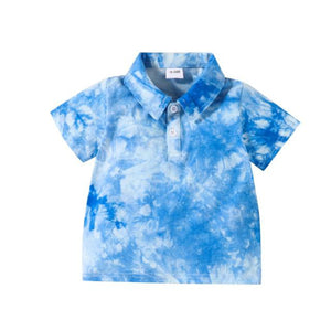 Tie- Dye Polo Shirt