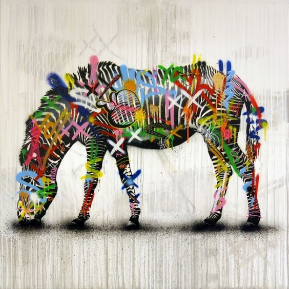 Graffiti Zebras