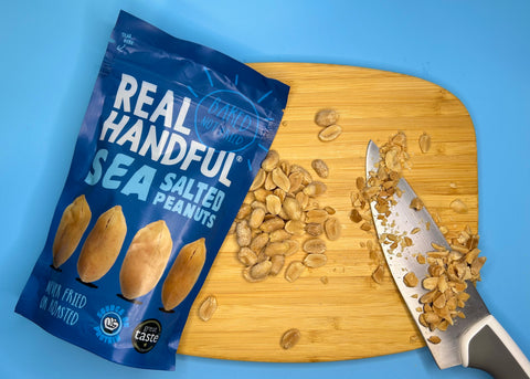 Roughly chopped Sea Salted Peanuts