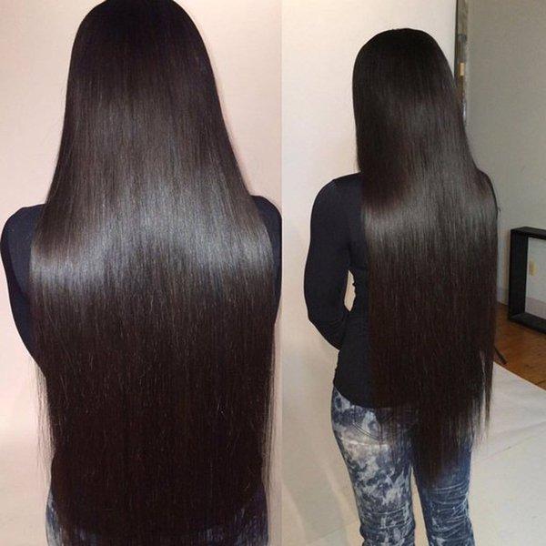 human hair extensions 40 inch