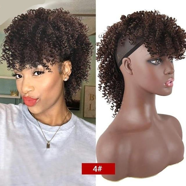 Curly Puff Mohawk With Bangs – Misstalula's Hair Gallery