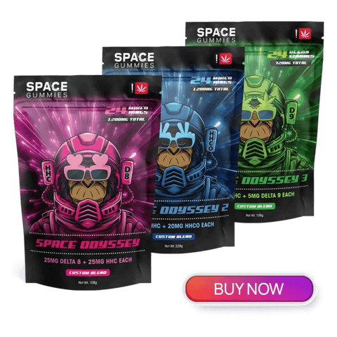 space gummies combine many different cannabinoids to provide a much stronger high