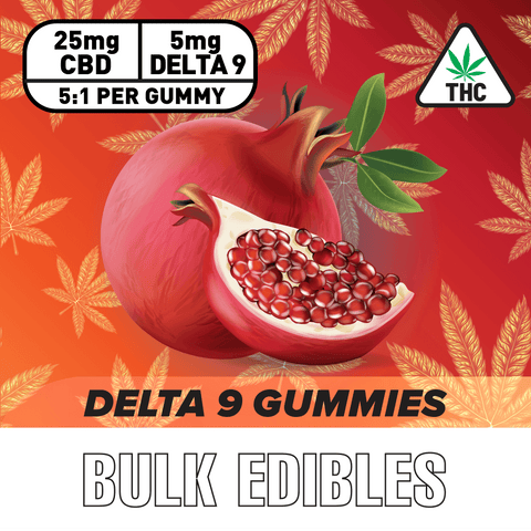5mg bulk Delta 9 gummies vegan by Good CBD
