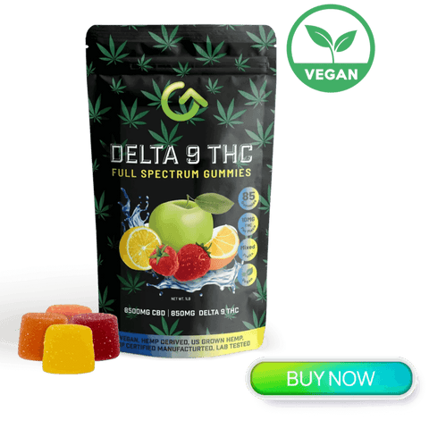 vegan delta 9 gummies have 10mg of delta 9 per gummy