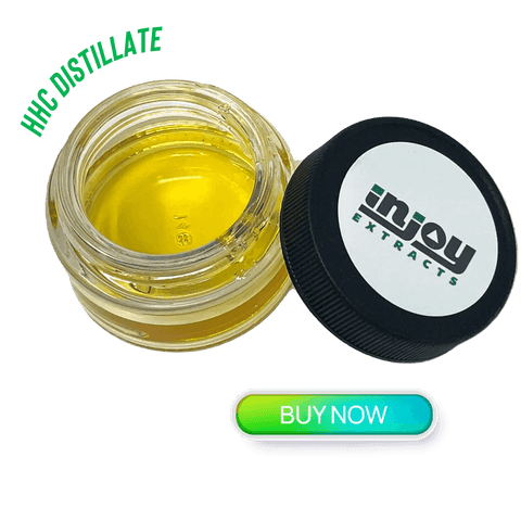 HHC distillate is 100% HHC extract great for dabbing or mixing with flower