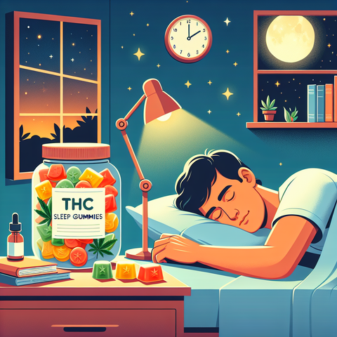 thc sleep gummies