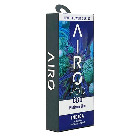 airopro cbd cartridges live flower series on Good CBD