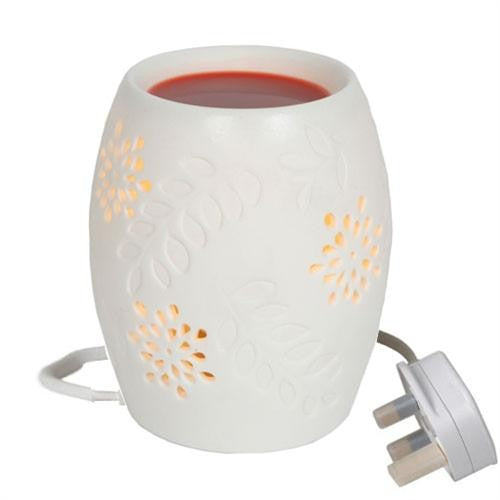 white electric wax warmer