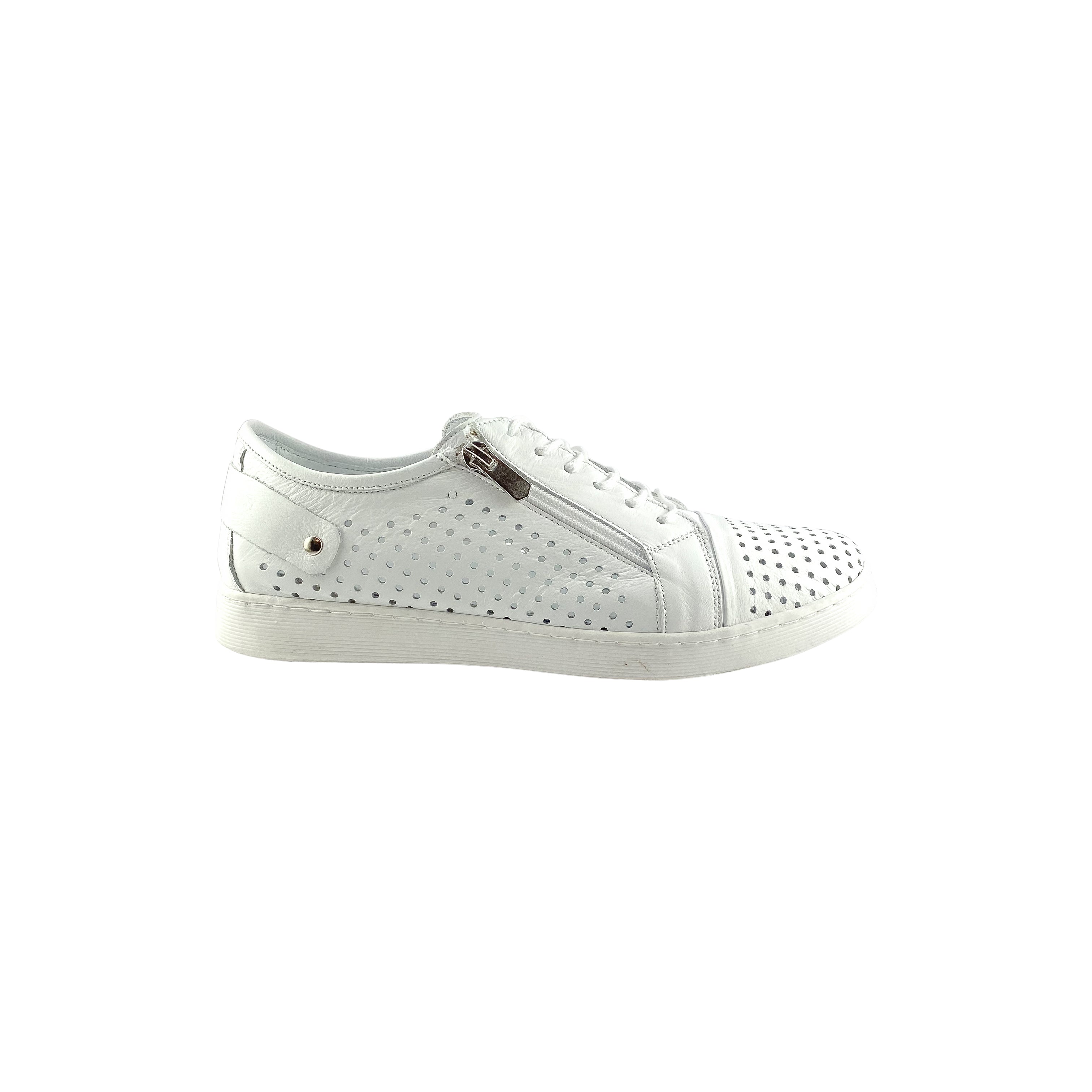Cabello EG17 White Sneaker – La Femme Shoes
