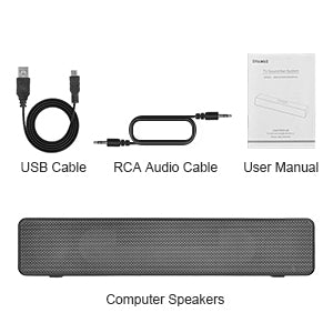 computer speaker wired connection