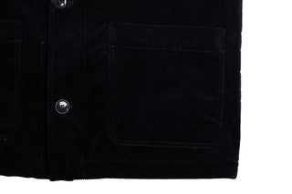 Strellson Black Corduory Chore Jacket 4
