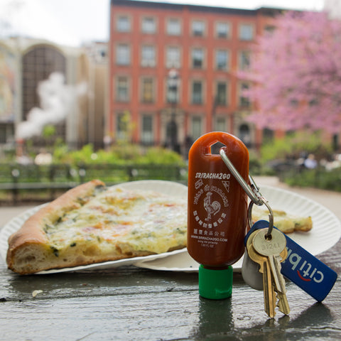 Sriracha2Go Sriracha Keychain