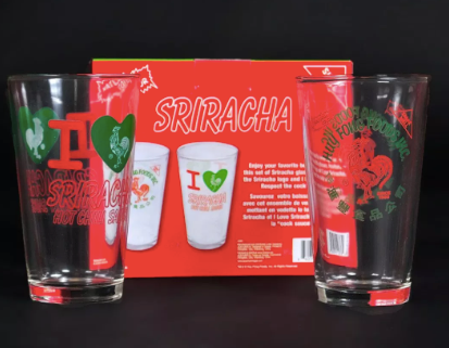 Sriracha Glasses