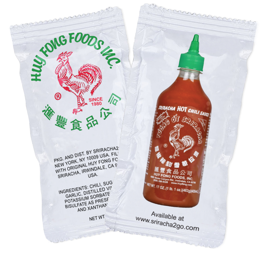 Huy Fong Sriracha Packets