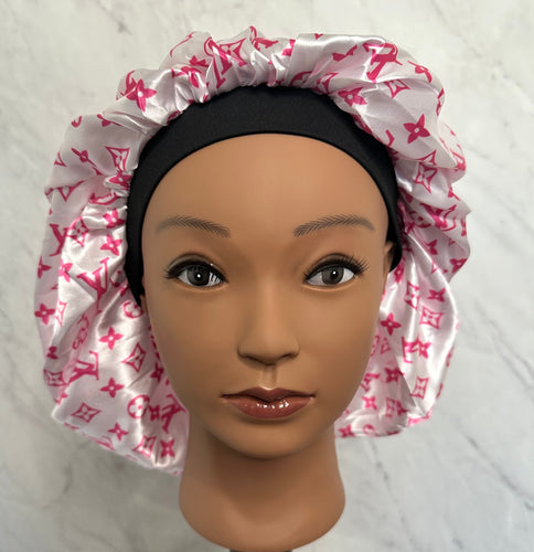 Pink LV Bonnet