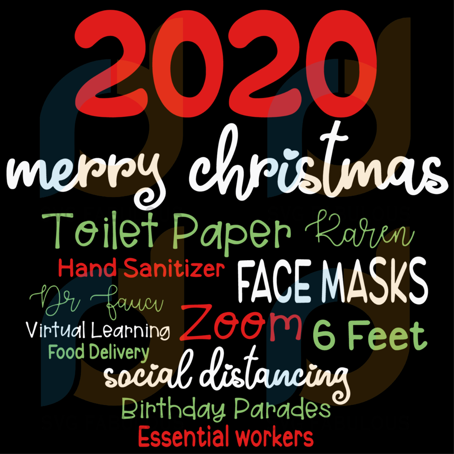 Download 2020 Merry Quarantine Christmas Svg Christmas Svg Xmas Svg Merry Ch Svg Fabulous