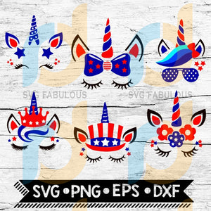 Download 4th Of July Unicorn Svg Fourth July Unicorn Svg Bundle Independece Svg Fabulous