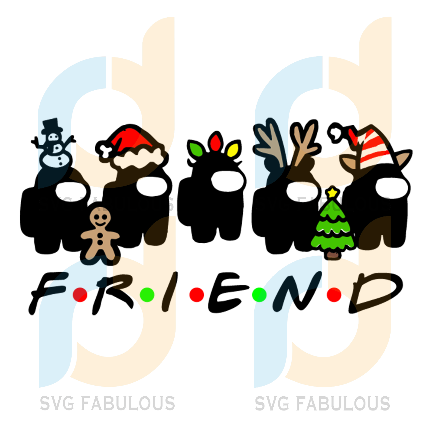 Free Free 94 Friends Svg Christmas SVG PNG EPS DXF File